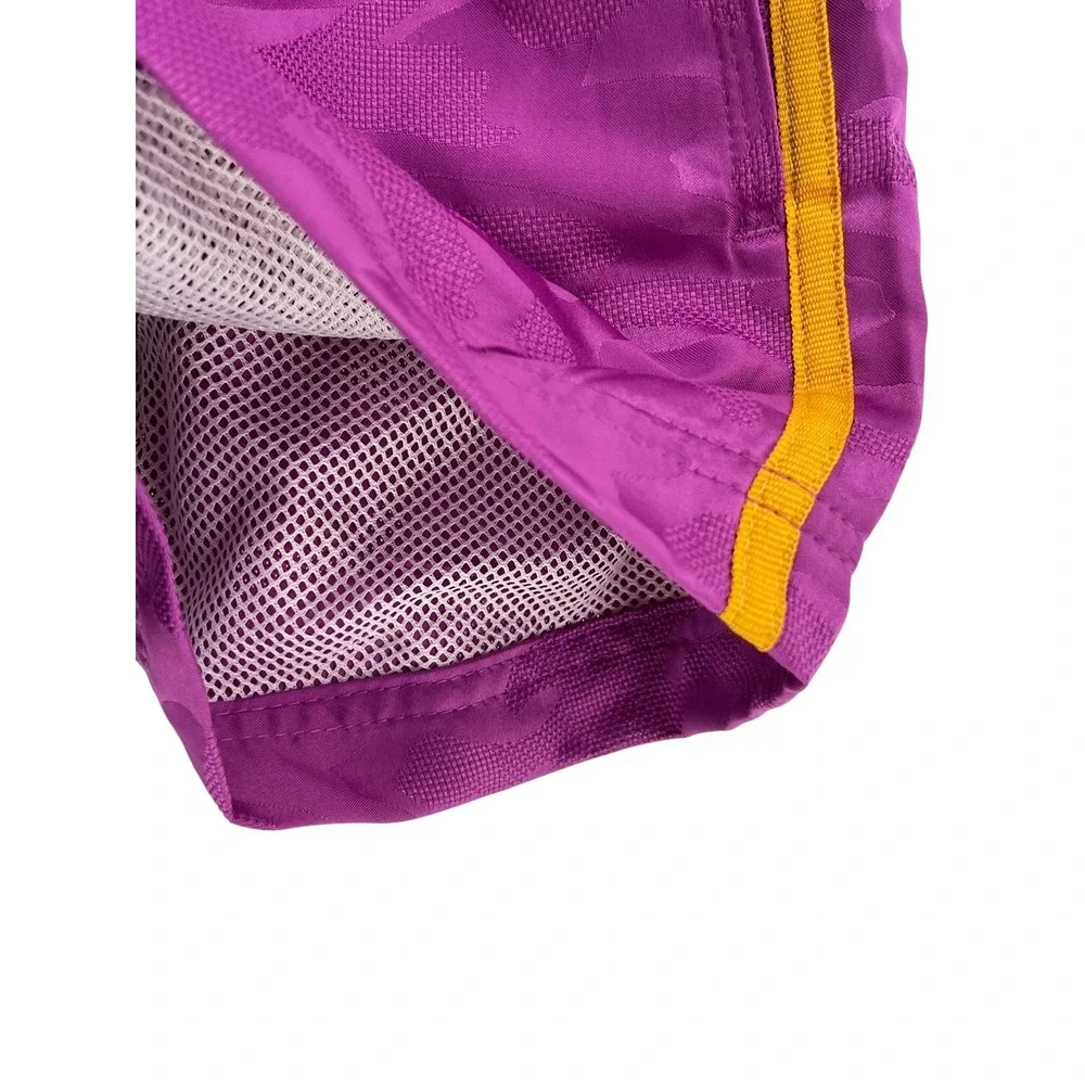 AussieBum Swim Trunks Mens Medium Purple Camo Lined Drawstring Pockets Beach‎